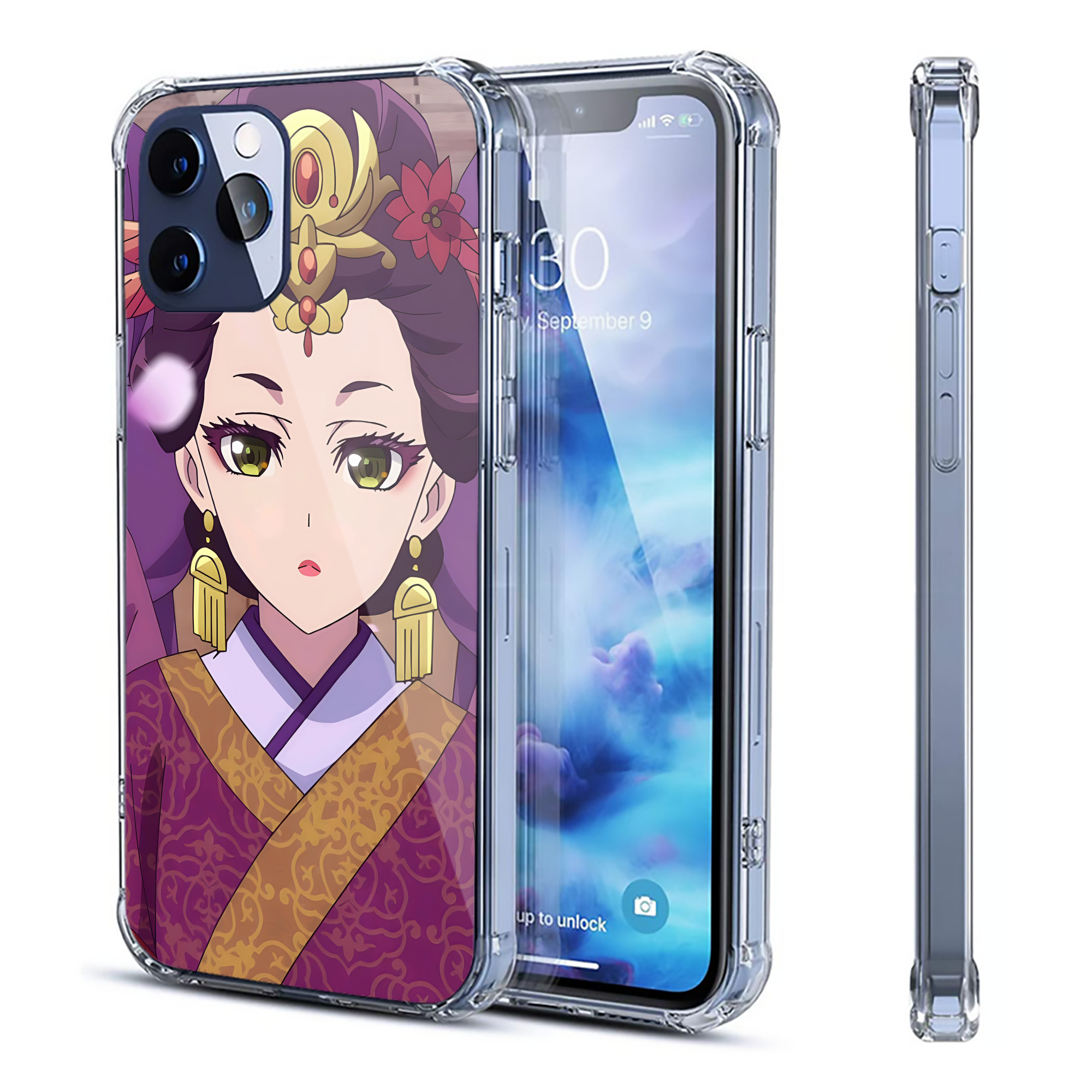 （画像用） 薬屋のひとりごと The Apothecary Diaries 【iPhone 12シリーズ対応】透明スマホケース（クリアソフトケース）